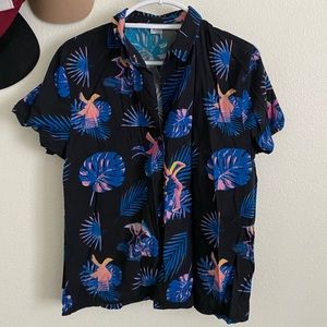 Dutch Bros button up